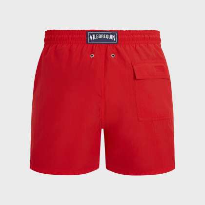 Vilebrequin - Solid Badeshorts Für Herren - Bademode - Moorea - Rot - Größe XL – Bild 2