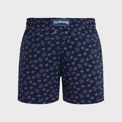 Vilebrequin - Ronde Des Tortues Badeshorts Aus Wolle Für Herren - Bademode - Moopea - Blau - Größe L – Bild 2