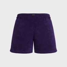 Vilebrequin - Solid Frottee-shorts Für Damen - Shorty - Liona - Violett - Größe XL