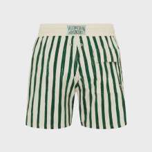 Vilebrequin - Hs Stripes Stretch-badeshorts Für Herren – Vilebrequin X Highsnobiety - Bademode - Monrise - Grün - Größe XS