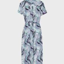 Vilebrequin - Langes Marble Hemdkleid Aus Seide Für Damen - Kleid - Loucia - Weiss - Größe XS