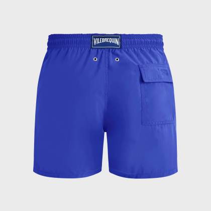 Vilebrequin - Mit Wasser Reagierende Ronde Des Tortues Maxi Badeshorts Für Herren - Bademode - Moorea - Blau - Größe XL – Bild 2