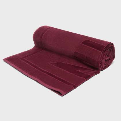 Vilebrequin - Solid Strandtuch Aus Bio-baumwolle - Strandtuch - Sand - Rot - Größe OSFA – Bild 3