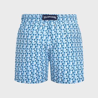 Vilebrequin - Turtles Net Badeshorts Für Herren - Bademode - Moorea - Weiss - Größe L – Bild 2