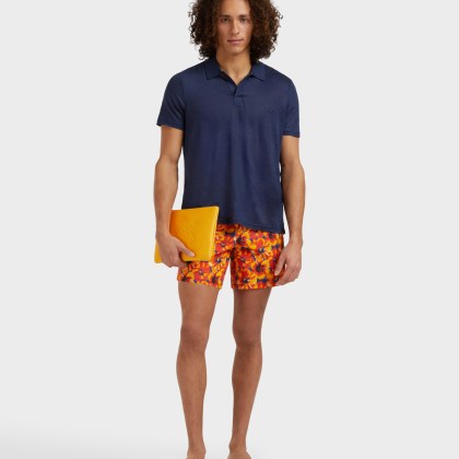 Vilebrequin - Poppies Badeshorts Für Herren - Bademode - Moorea - Blau - Größe XXL – Bild 6