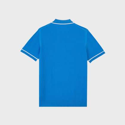 Vilebrequin - Solid Polohemd Aus Baumwollstrick Für Herren - Polohemd - Pezou - Blau - Größe S – Bild 2