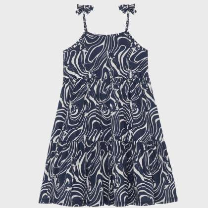 Vilebrequin - Baumwollkleid Mit Orcas-design Für Mädchen - Kleid - Gamy - Blau - Größe 6 – Bild 2