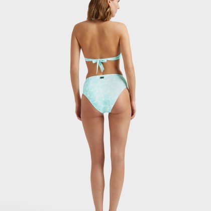 Vilebrequin - Seashells Bikinihose Mit Hohem Bund Für Damen - Bademode - Lake - Weiss - Größe M – Bild 4