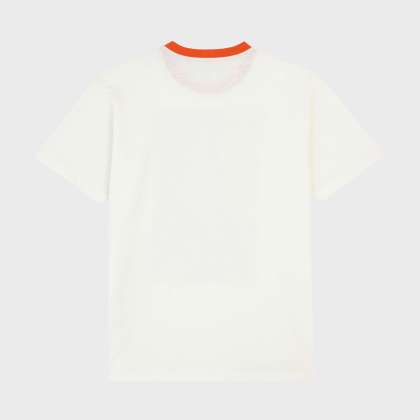 Vilebrequin - Vilebrequin La Plage From The Sky T-shirt Aus Baumwolle Für Herren - T-shirt - Portisol - Weiss - Größe XL