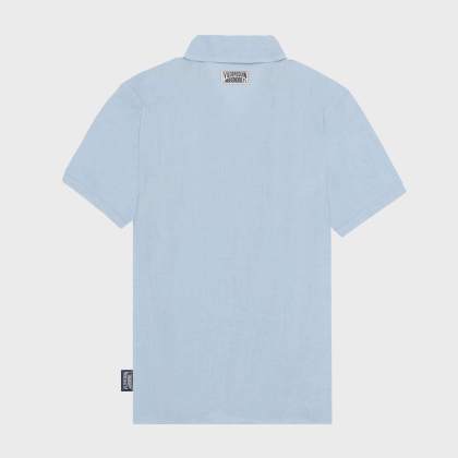 Vilebrequin - Solid Bowling-hemd Aus Leinen Für Herren – Vilebrequin X Highsnobiety - Hemd - Charli - Blau - Größe M