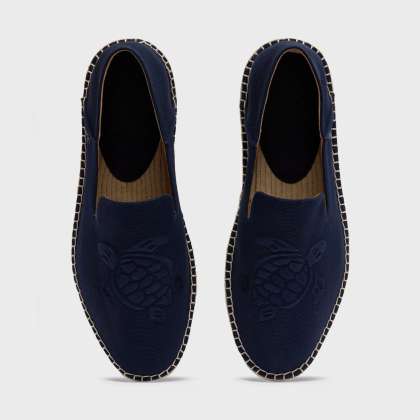 Vilebrequin - Solid Canvas-bootsschuhe Für Herren - Schuhe - Clive - Blau - Größe 44 – Bild 2