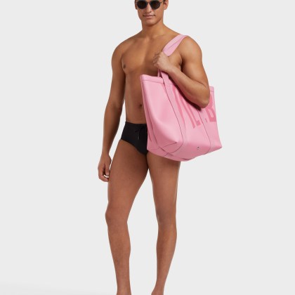 Vilebrequin - Figurbetonte Einfarbige Badehose Für Herren - Bademode - Nuage - Schwarz - Größe XL – Bild 4