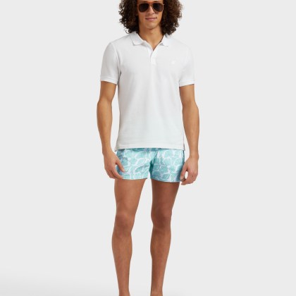 Vilebrequin - Kurze Seashells Stretch-badeshorts Für Herren - Bademode - Monrise - Weiss - Größe XXL – Bild 5
