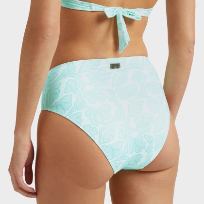 Vilebrequin - Seashells Bikinihose Mit Hohem Bund Für Damen - Bademode - Lake - Weiss - Größe M – Bild 6