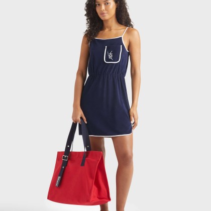 Vilebrequin - Vbq Line Tankkleid Aus Frottee Für Damen - Kleid - Leyna - Blau - Größe M – Bild 5