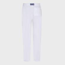 Vilebrequin - Solid Weite Leinenhose Für Herren - Hose - Pacha - Weiss - Größe XXL