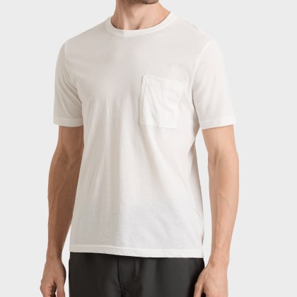 Vilebrequin - Solid T-shirt Aus Bio-baumwolle Für Herren - T-shirt - Titan - Beige - Größe M – Bild 3