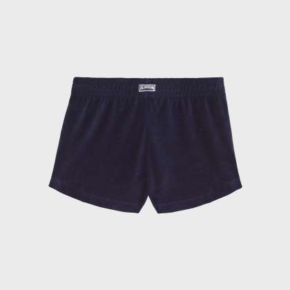 Vilebrequin - Solid Frottee-shorts Für Damen - Shorty - Fiora - Blau - Größe M – Bild 2