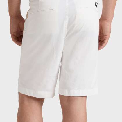 Vilebrequin - Men Satin Cotton Bermuda Shorts Solid - Bermuda - Belin - Weiss - Größe S – Bild 4