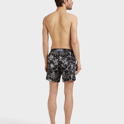 Vilebrequin - Tropical Turtles Ink Badeshorts Für Herren - Bademode - Moorea - Schwarz - Größe M – Bild 4