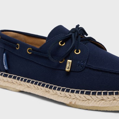 Vilebrequin - Solid Canvas-loafer Für Herren - Schuhe - Connor - Blau - Größe 44 – Bild 3
