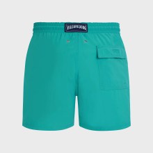 Vilebrequin - Mit Wasser Reagierende Whales Badeshorts Für Herren - Bademode - Moorea - Grün - Größe XXL