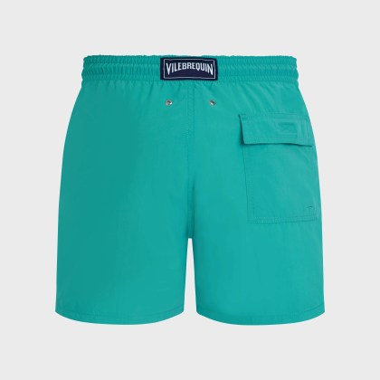 Vilebrequin - Mit Wasser Reagierende Whales Badeshorts Für Herren - Bademode - Moorea - Grün - Größe S – Bild 2