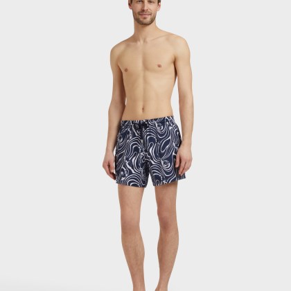 Vilebrequin - Kurze Orcas Stretch-badeshorts Für Herren - Bademode - Monrise - Blau - Größe XL – Bild 3