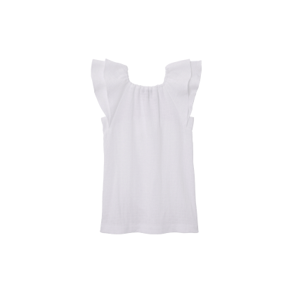 Vilebrequin Baumwollkleid Mit Aufgestickter Schildkröte Für Mädchen - Ganaille - Weiss - Größe 4 – Bild 2