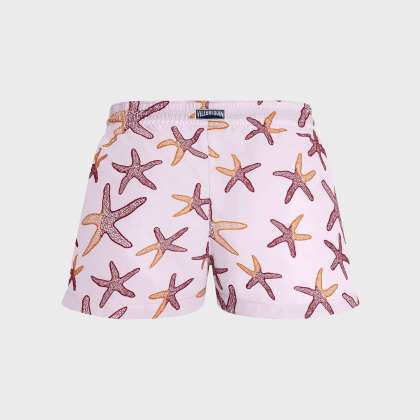 Vilebrequin - Starlettes Badeshorts Mit Stickerei Für Damen - Shorty - Fiona - Rosa - Größe XL – Bild 2