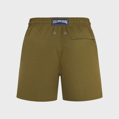 Vilebrequin - Ultraleichte Und Verstaubare Solid Badeshorts Mit Mikroperforation Für Herren - Bademode - Mahina - Grün - Größe XL – Bild 2