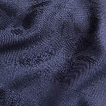 Vilebrequin - Ronde Des Tortues Stola - Halstuch - Sublime - Blau - Größe OSFA – Bild 3