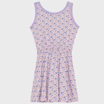 Vilebrequin - Micro Ronde Des Tortues Trägerkleid Aus Bio-baumwolle Für Mädchen - Kleid - Gaga - Violett - Größe 8 – Bild 2