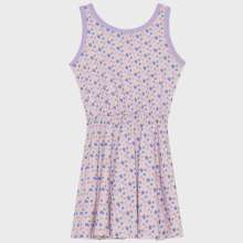 Vilebrequin - Micro Ronde Des Tortues Trägerkleid Aus Bio-baumwolle Für Mädchen - Kleid - Gaga - Violett - Größe 14