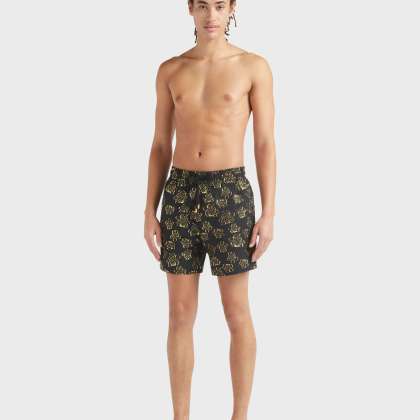 Vilebrequin - Ronde Des Tortues Jacquard Badeshorts Für Herren - Bademode - Moopea - Schwarz - Größe XXXL – Bild 3