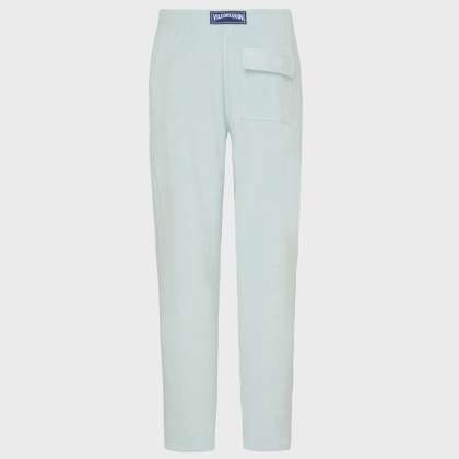 Vilebrequin - Solid Herren Hose Aus Frottee - Hose - Polide - Blau - Größe L