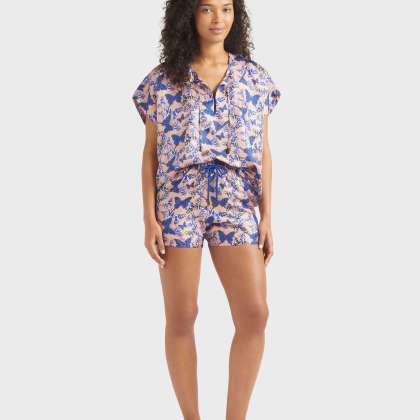 Vilebrequin - Disco Butterfly Bluse Aus Seide Für Damen - Hemd - Fritz - Rosa - Größe S – Bild 3