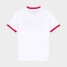 Vilebrequin - T-shirt Aus Leichtem Baumwolljersey Mit Zweifarbigem Logo Für Herren - T-shirt - Partisol - Rot - Größe S