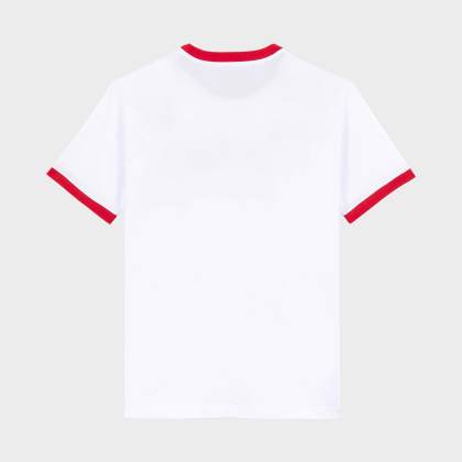 Vilebrequin - T-shirt Aus Leichtem Baumwolljersey Mit Zweifarbigem Logo Für Herren - T-shirt - Partisol - Rot - Größe XXXL – Bild 2