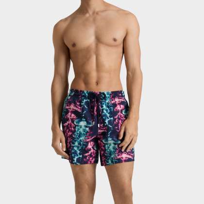 Vilebrequin - Ultraleichte Und Verstaubare X-ray Medusa Badeshorts Für Herren - Bademode - Mahina - Blau - Größe XL – Bild 3