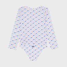 Vilebrequin - Micro Ronde Des Tortues Rashguard-badeanzug Für Mädchen - Rashguard - Galaxie - Weiss - Größe 6