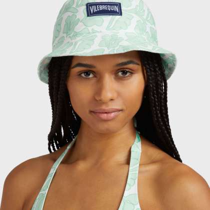 Vilebrequin - Seashells Unisex-fischerhut Aus Leinen - Hut - Boheme - Weiss - Größe XS/S – Bild 3