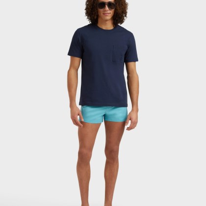 Vilebrequin - Kurze Und Figurbetonte Einfarbige Stretch-bademode Für Herren - Bademode - Man - Violett - Größe XXXL – Bild 5