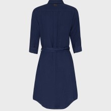 Vilebrequin - Solid Hemdkleid Aus Leinen Für Damen - Kleid - Ludovie - Blau - Größe M