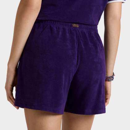 Vilebrequin - Solid Frottee-shorts Für Damen - Shorty - Liona - Violett - Größe S – Bild 3