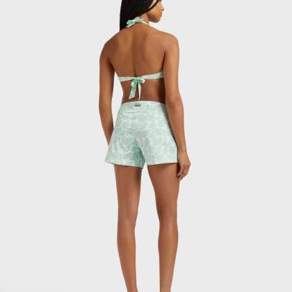 Vilebrequin - Seashells Badeshorts Mit Flachem Bund Für Damen - Shorty - Ferise - Weiss - Größe XS – Bild 4
