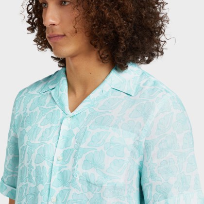 Vilebrequin - Seashells Bowling-hemd Aus Leinen Für Herren - Hemd - Charli - Weiss - Größe XXXL – Bild 6