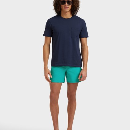 Vilebrequin - Mit Wasser Reagierende Whales Badeshorts Für Herren - Bademode - Moorea - Grün - Größe L – Bild 5