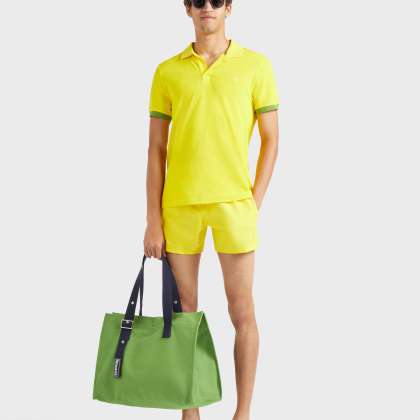 Vilebrequin - Kurze Solid Badeshorts Für Herren - Bademode - Monrise - Gelb - Größe M
