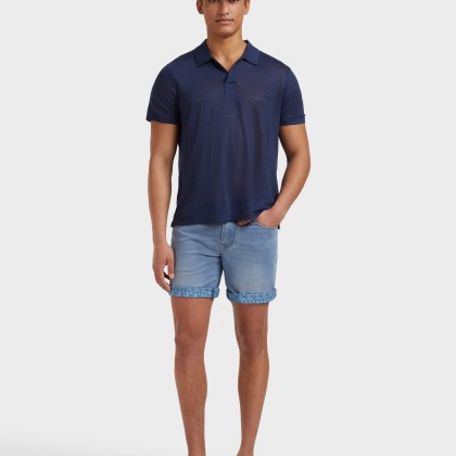 Vilebrequin - Turtles Net Denim-bermudashorts Für Herren - Bermuda - Garonne - Blau - Größe 38 – Bild 5